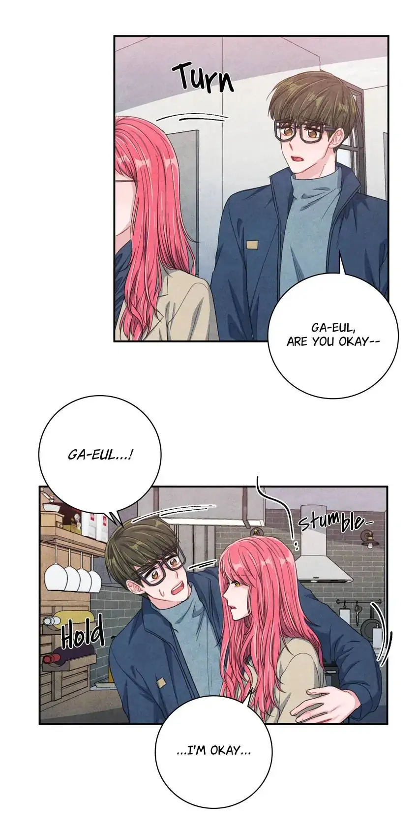 Backstage Kiss Scene chapter 45 page 25