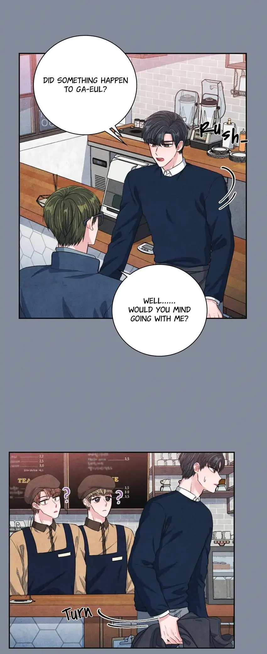 Backstage Kiss Scene chapter 46 page 7