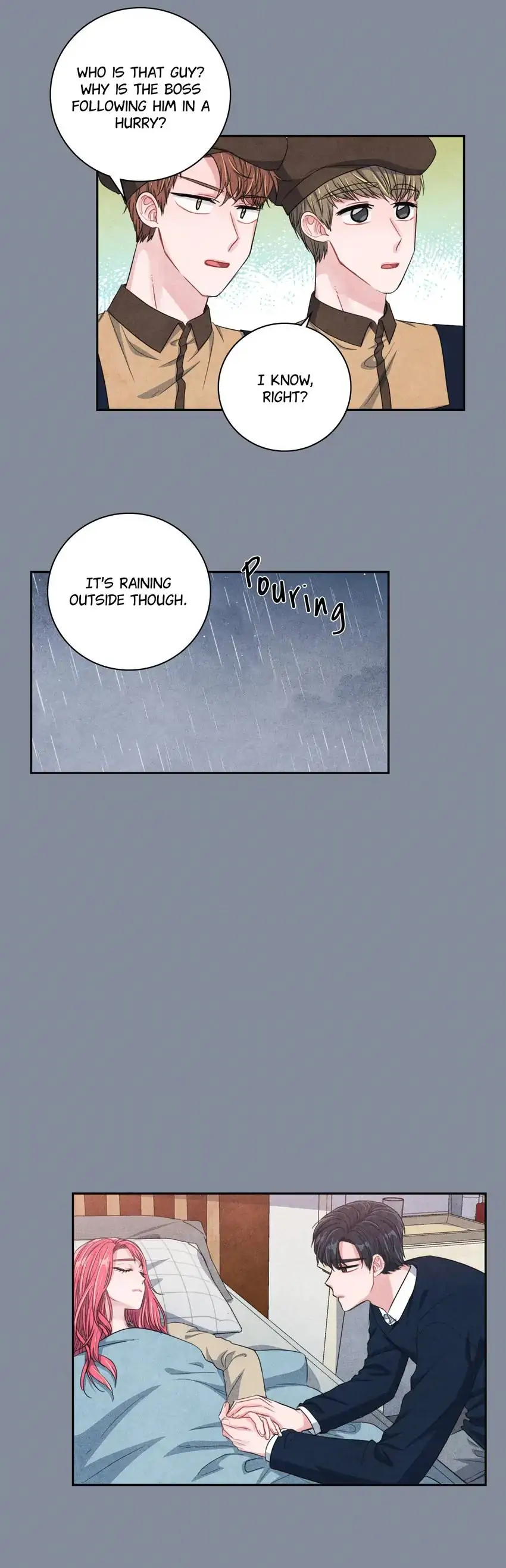 Backstage Kiss Scene chapter 46 page 8