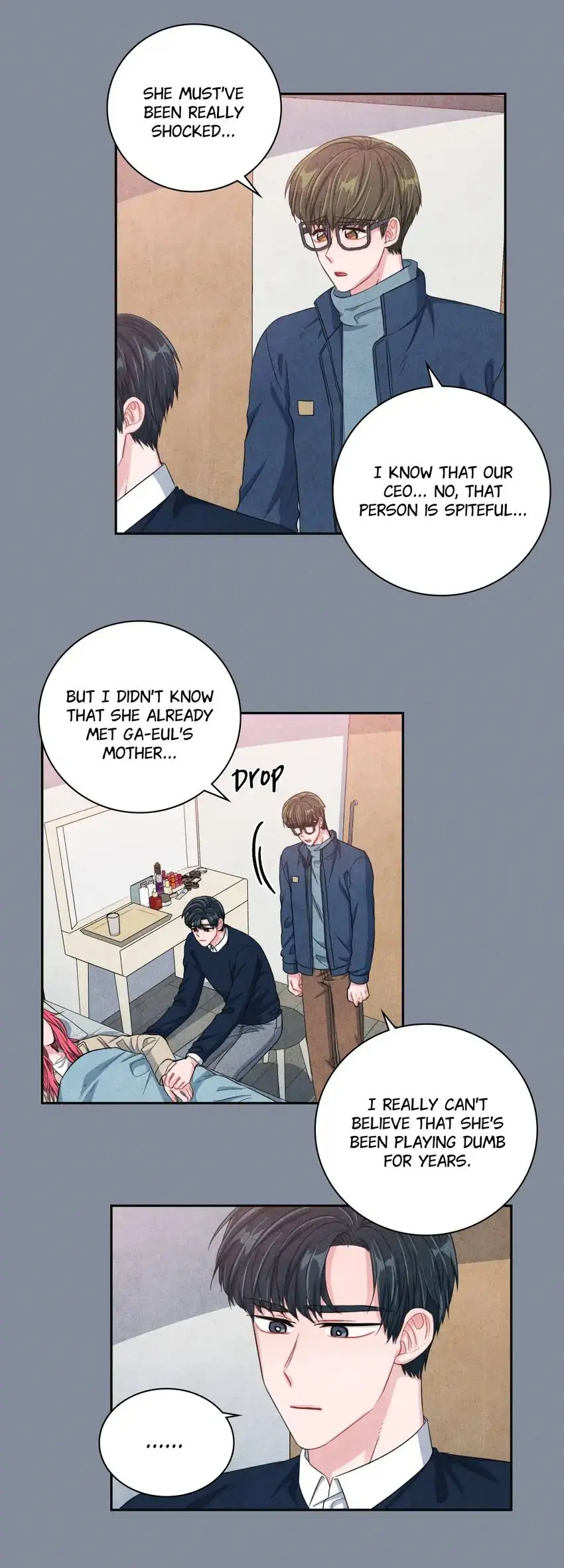 Backstage Kiss Scene chapter 46 page 9