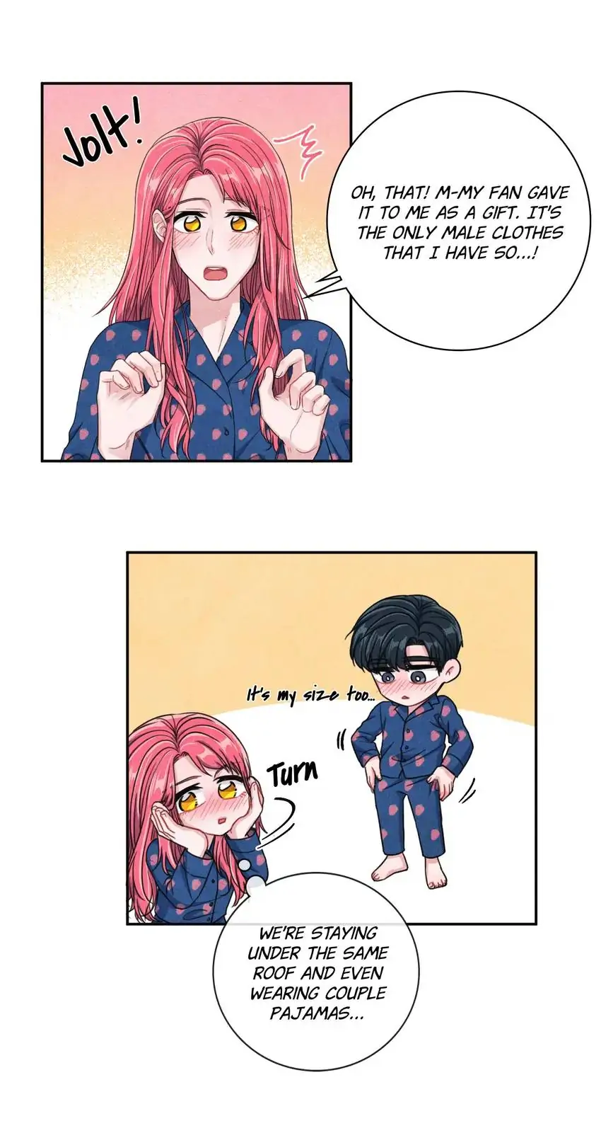 Backstage Kiss Scene chapter 47 page 3