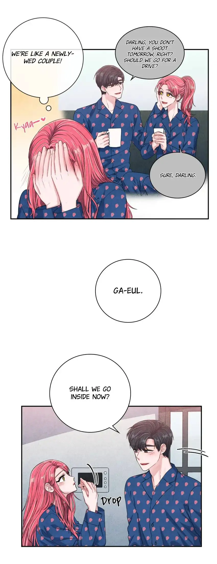 Backstage Kiss Scene chapter 47 page 4