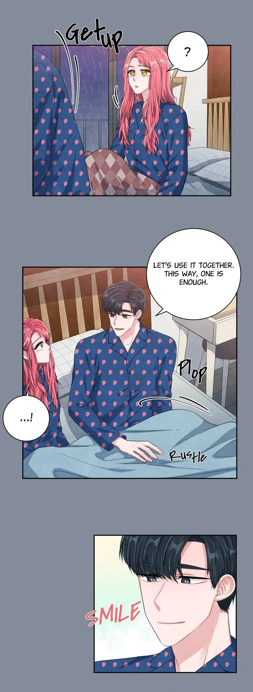 Backstage Kiss Scene chapter 47 page 9