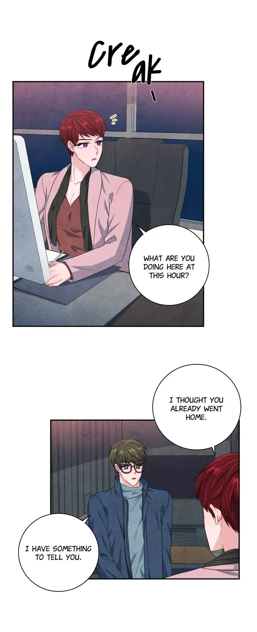 Backstage Kiss Scene chapter 47 page 29
