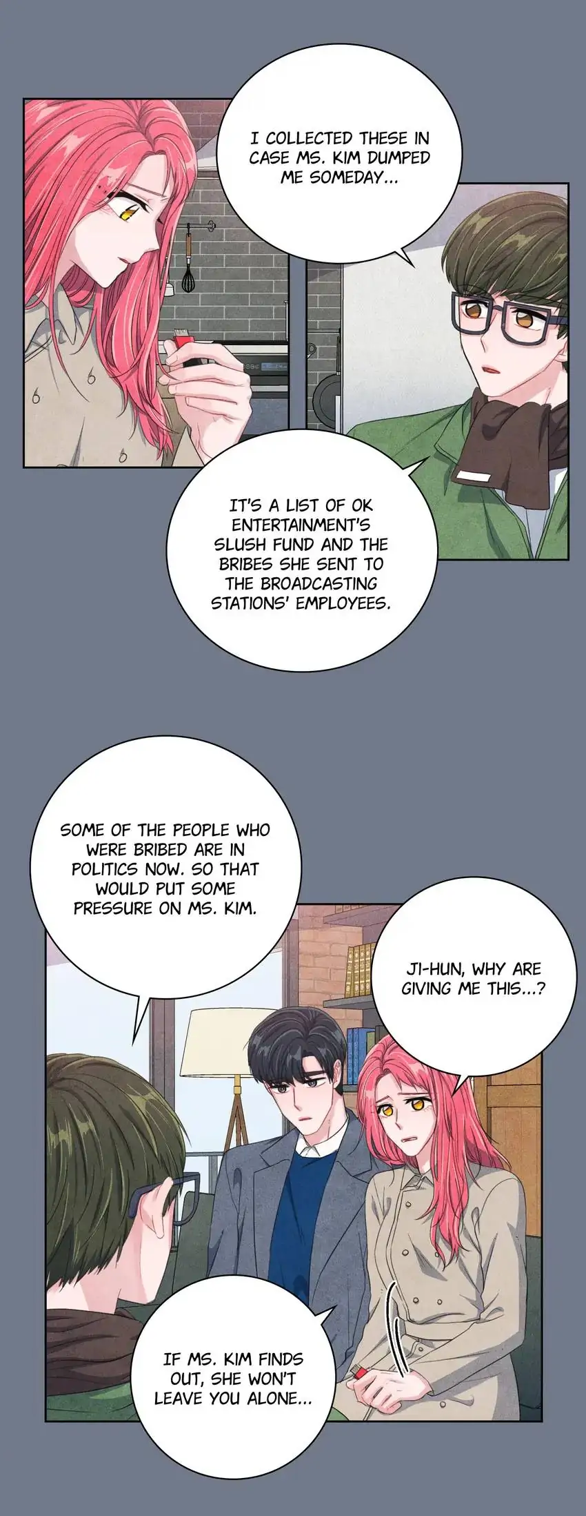 Backstage Kiss Scene chapter 48 page 29