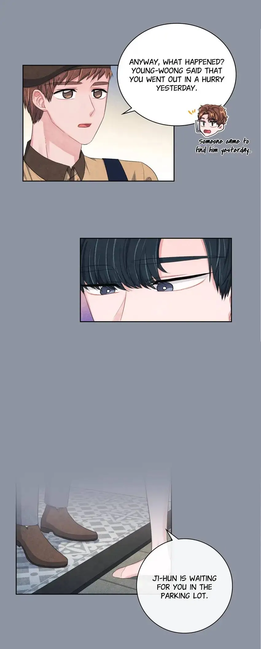 Backstage Kiss Scene chapter 49 page 5