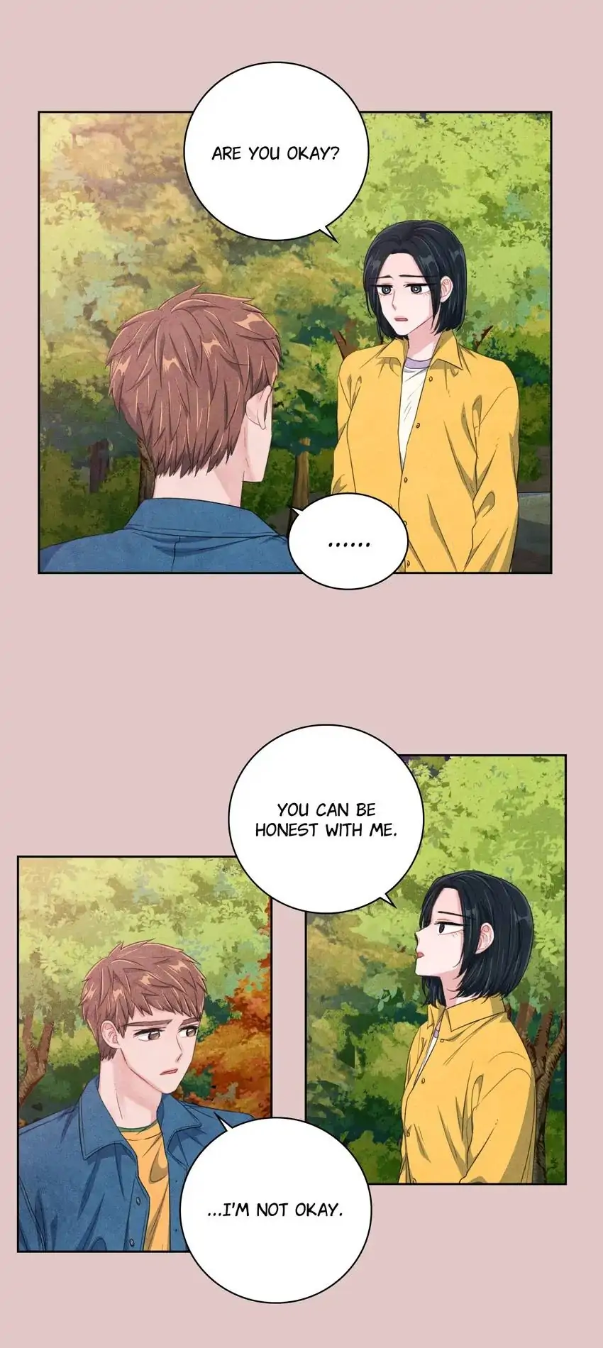 Backstage Kiss Scene chapter 49 page 14