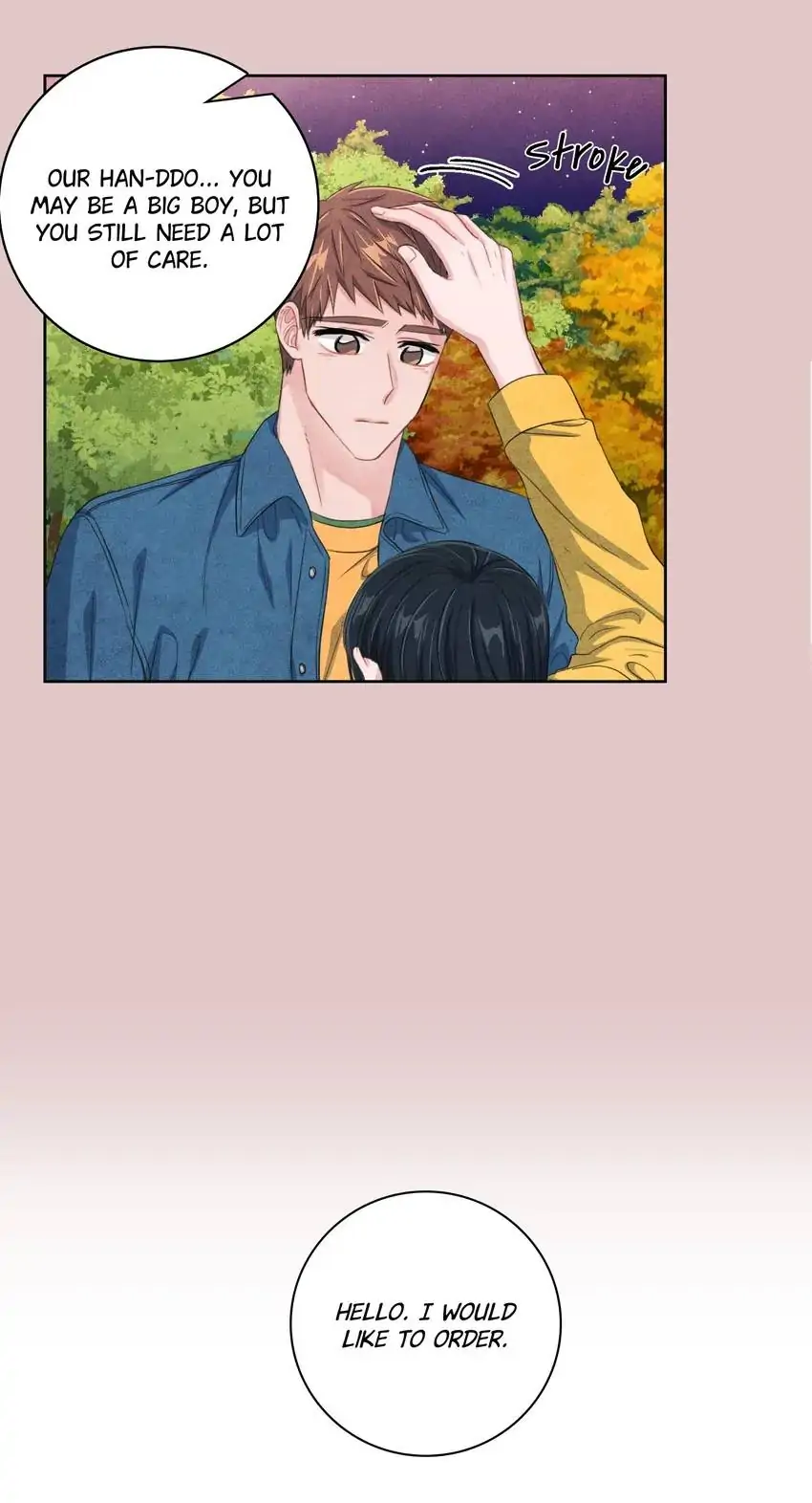 Backstage Kiss Scene chapter 49 page 23