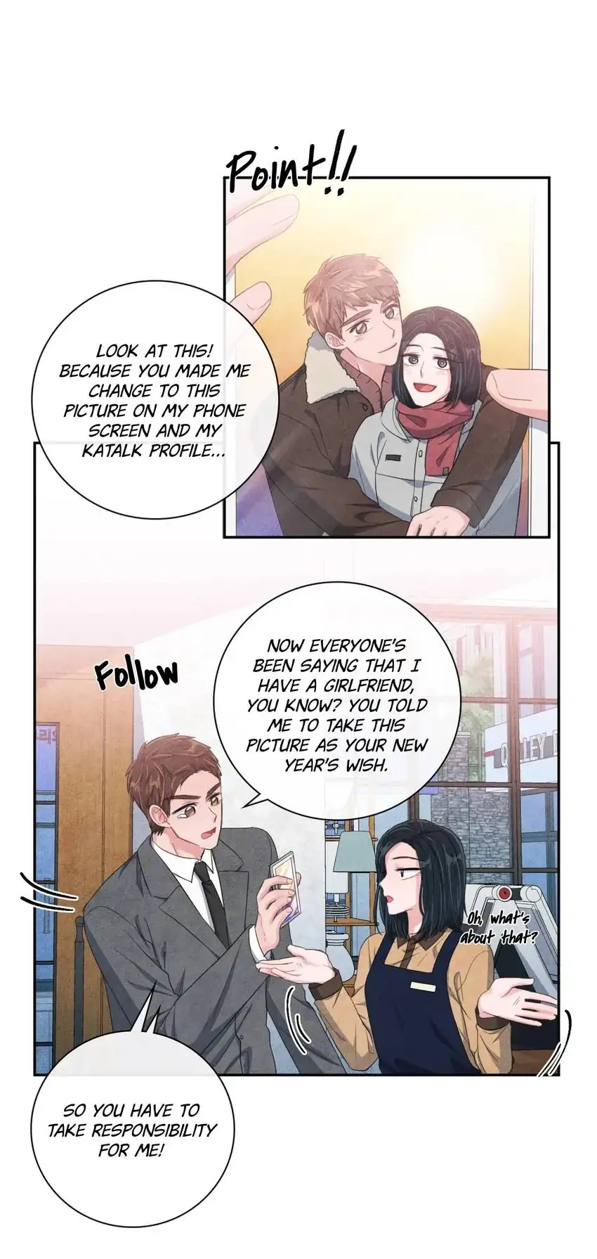 Backstage Kiss Scene chapter 49 page 28
