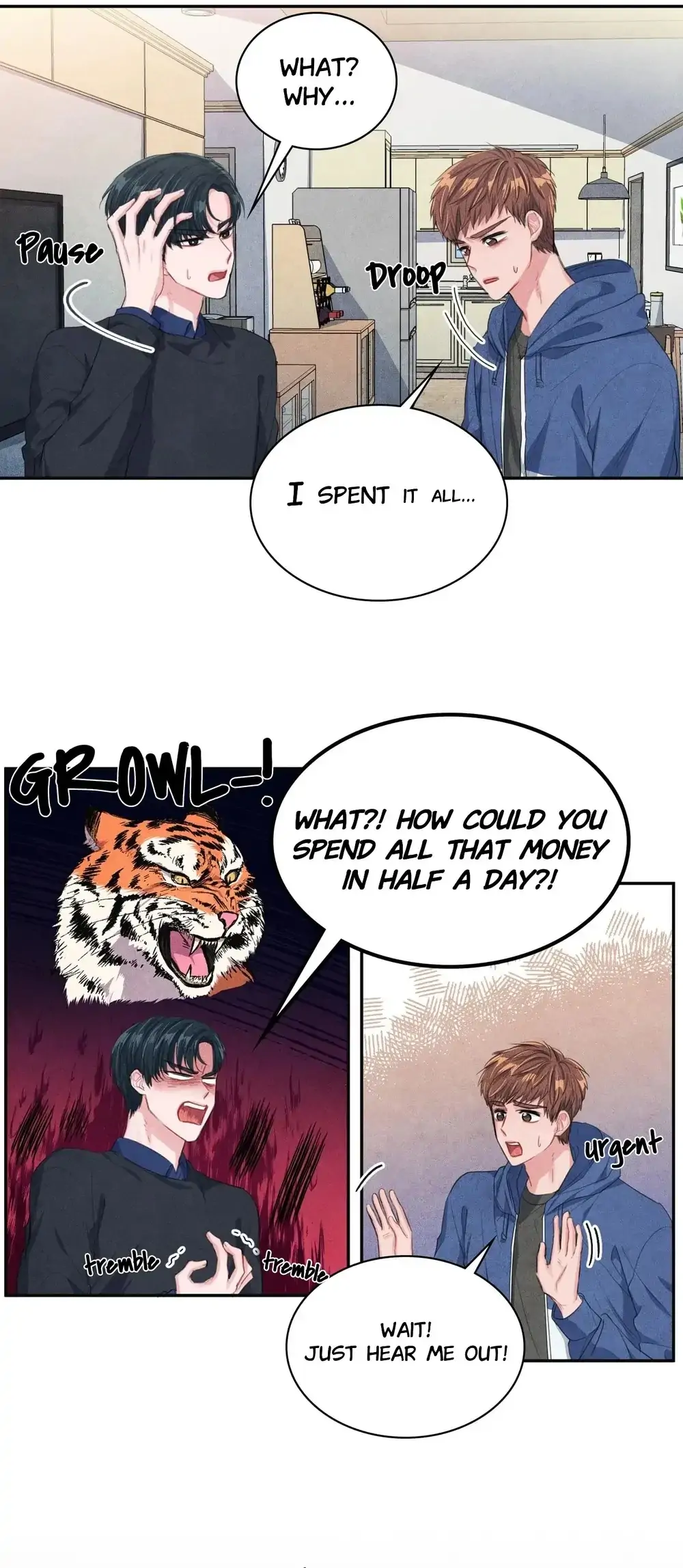 Backstage Kiss Scene chapter 5 page 5