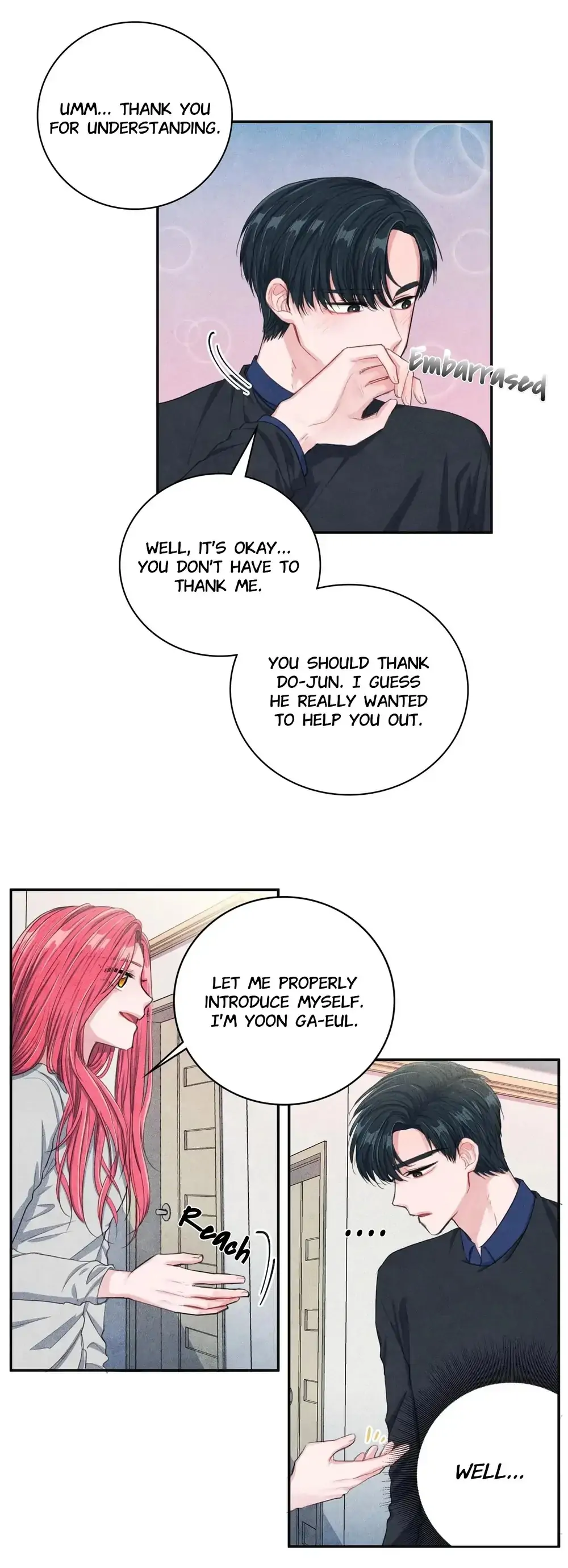 Backstage Kiss Scene chapter 5 page 32