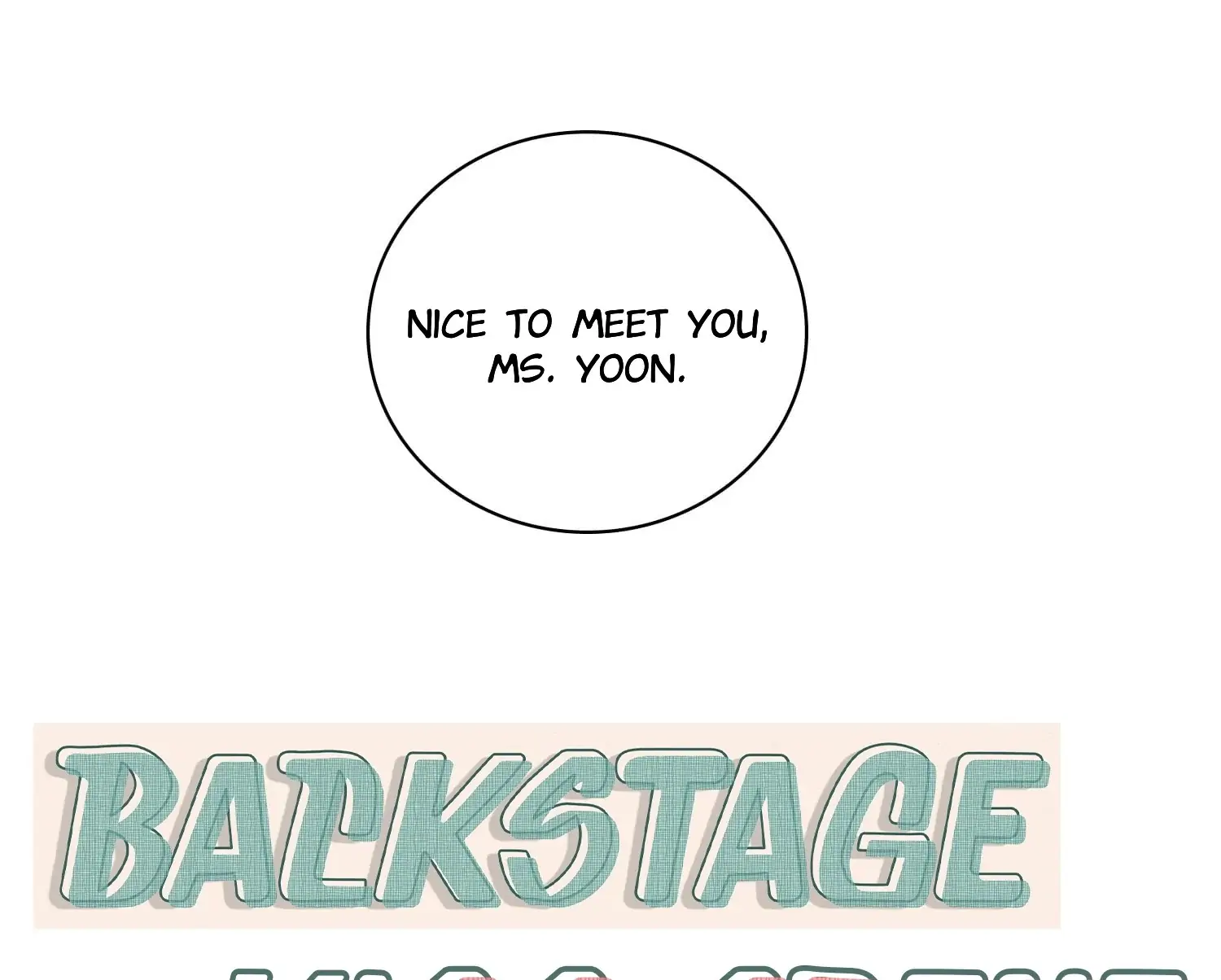 Backstage Kiss Scene chapter 5 page 34