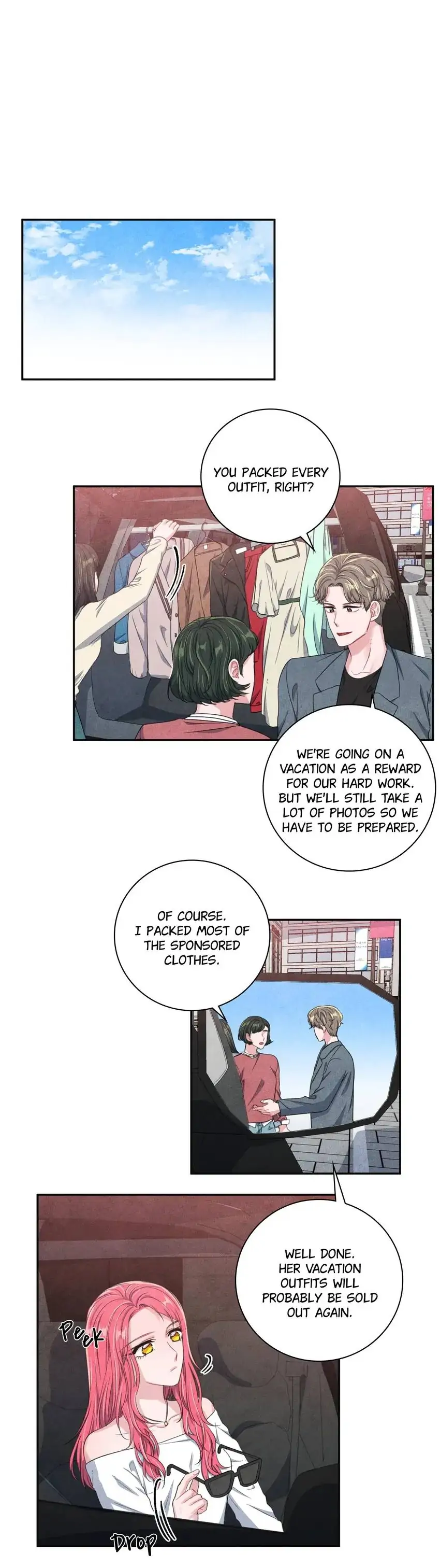 Backstage Kiss Scene chapter 50 page 1