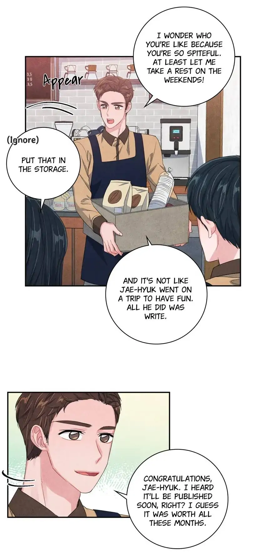 Backstage Kiss Scene chapter 50 page 7
