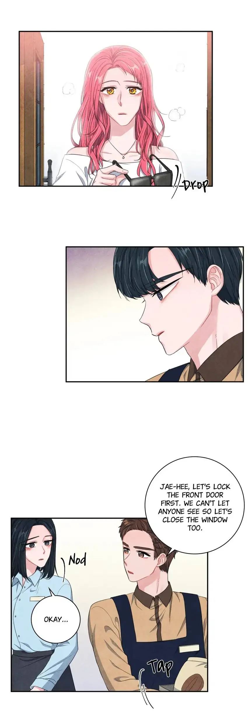 Backstage Kiss Scene chapter 50 page 12