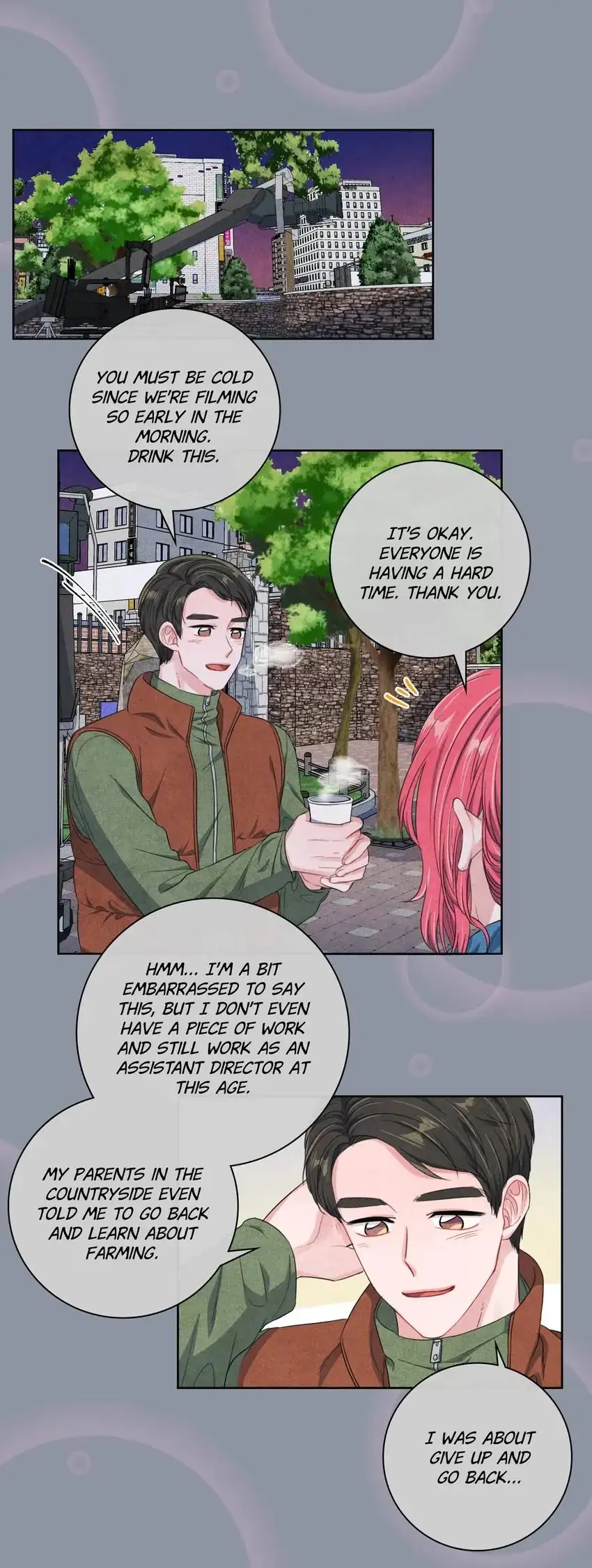 Backstage Kiss Scene chapter 50 page 19