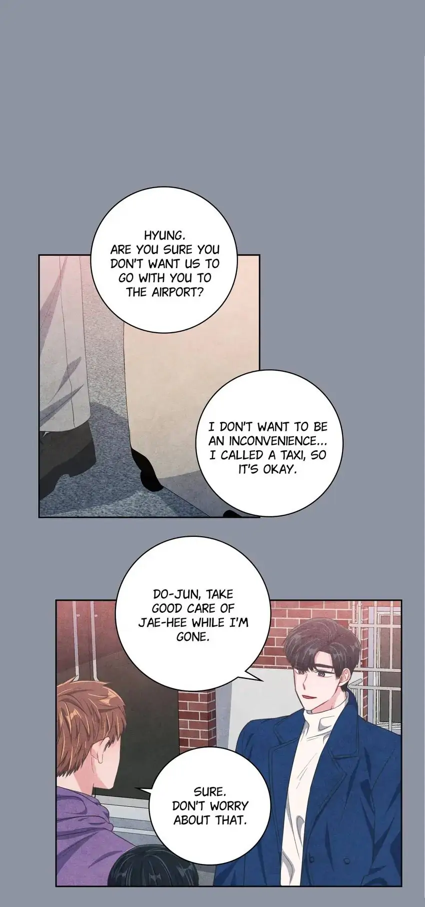 Backstage Kiss Scene chapter 50 page 24