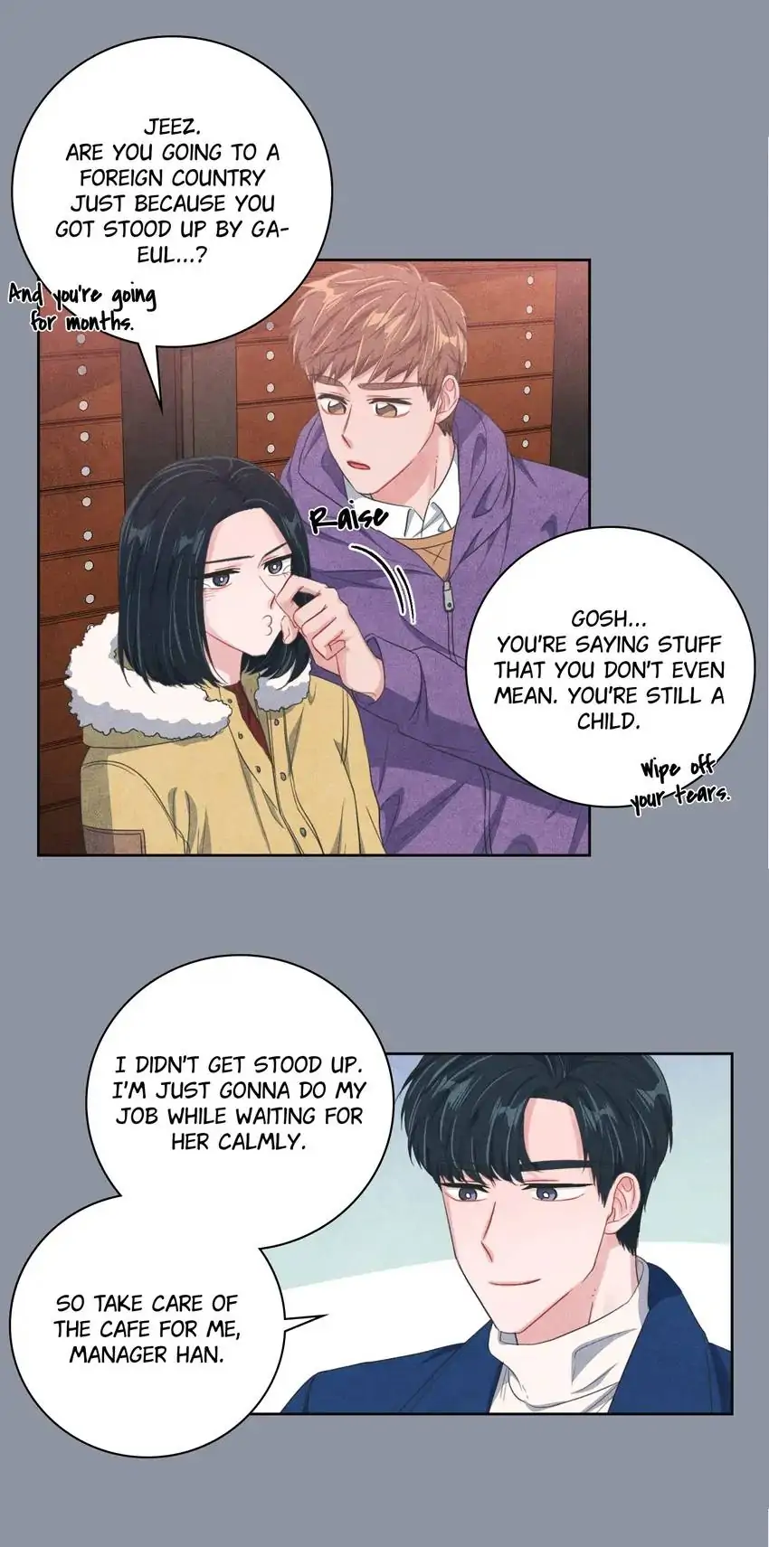 Backstage Kiss Scene chapter 50 page 25