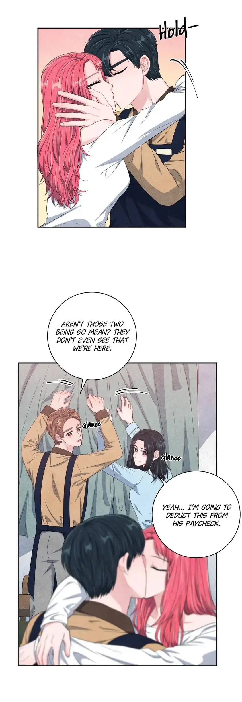 Backstage Kiss Scene chapter 50 page 29