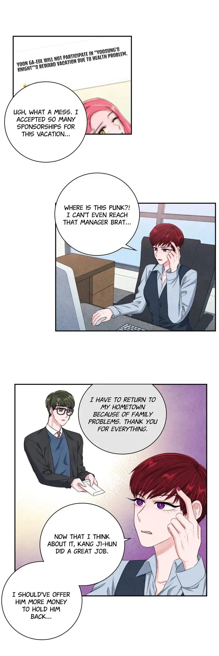 Backstage Kiss Scene chapter 50 page 31