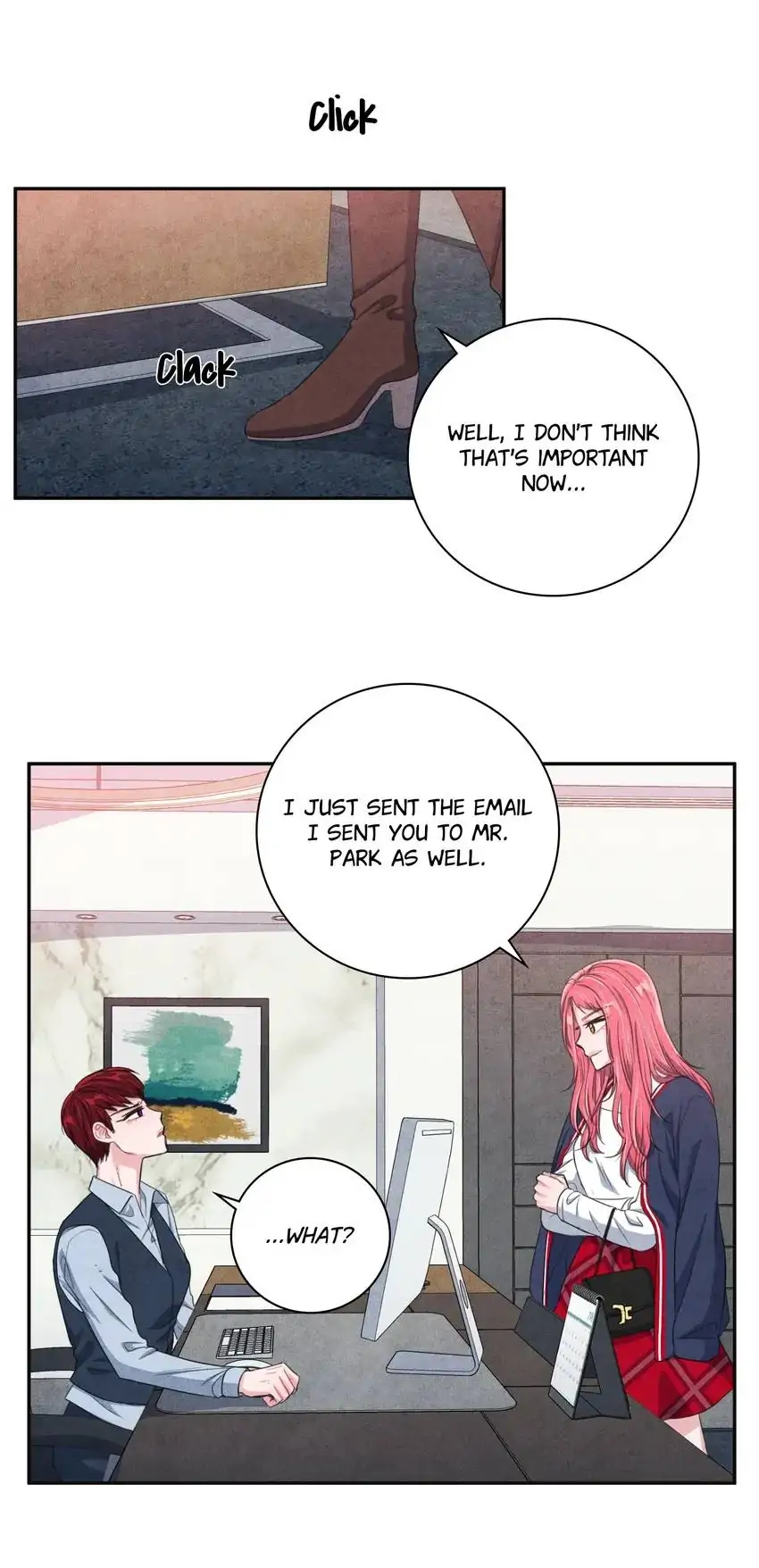 Backstage Kiss Scene chapter 50 page 35