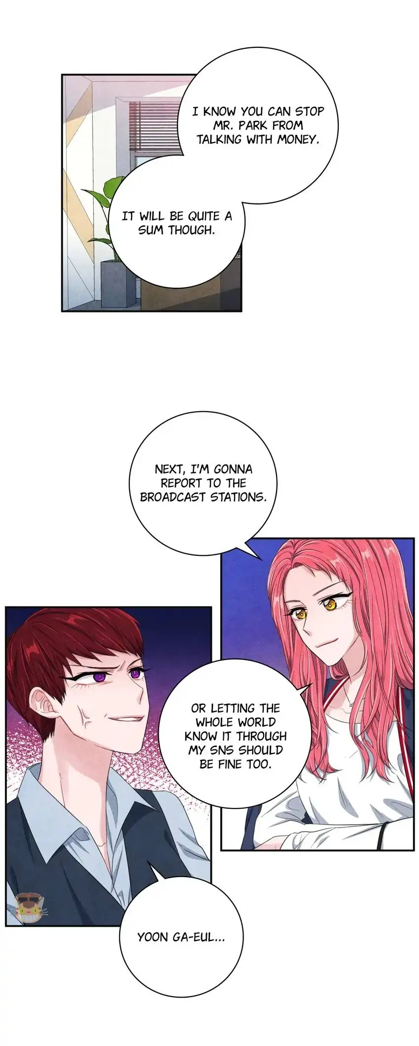 Backstage Kiss Scene chapter 50 page 36