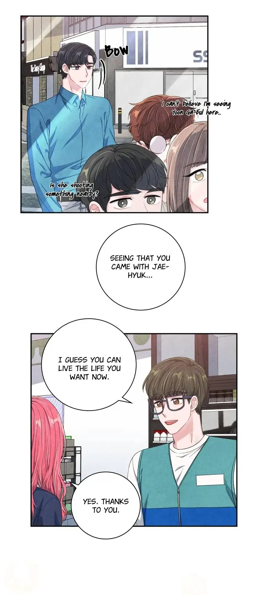 Backstage Kiss Scene chapter 51 page 24