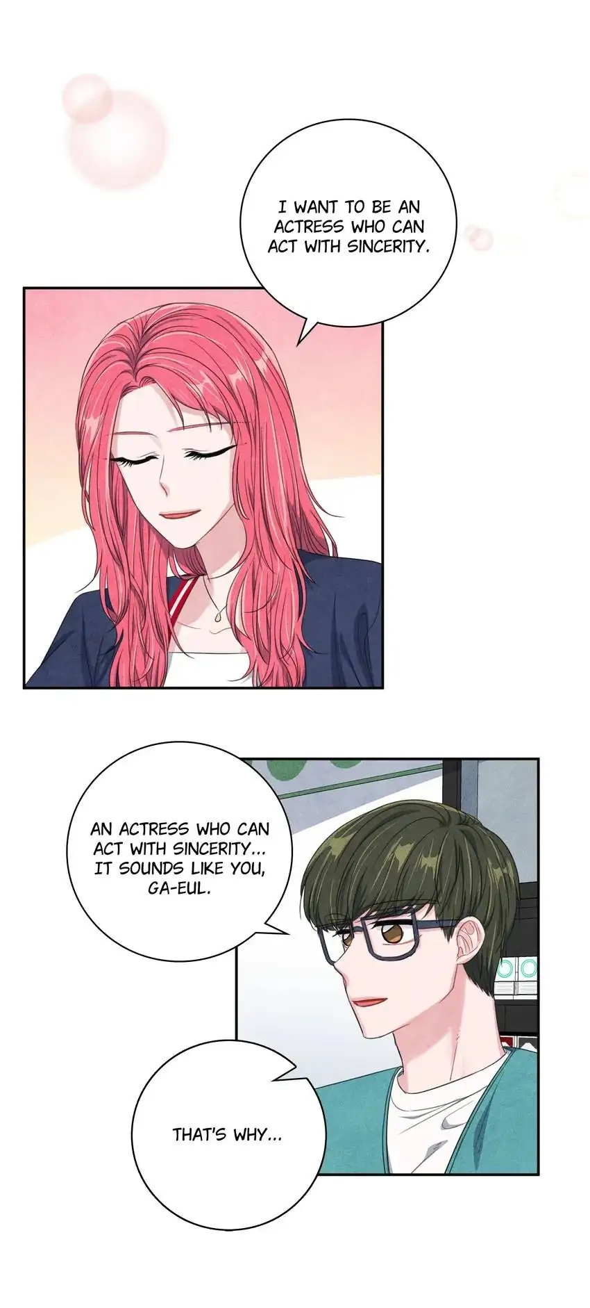 Backstage Kiss Scene chapter 51 page 28