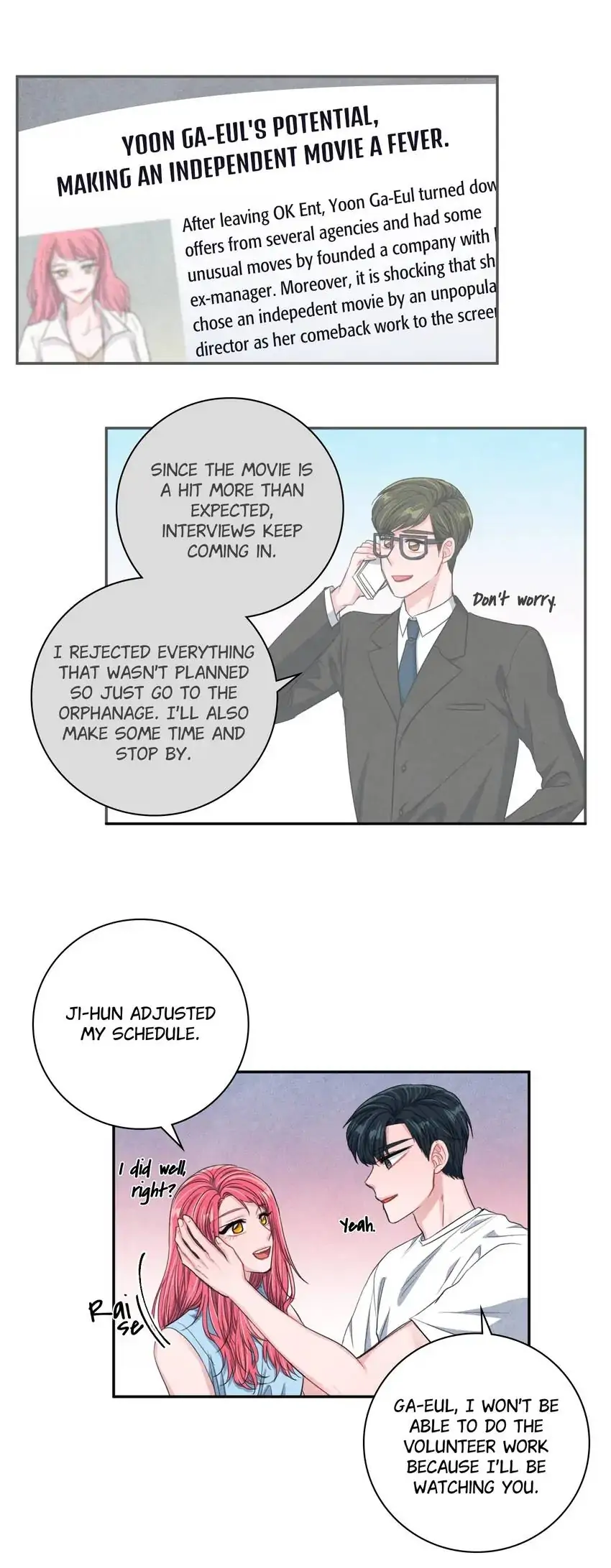 Backstage Kiss Scene chapter 51 page 40