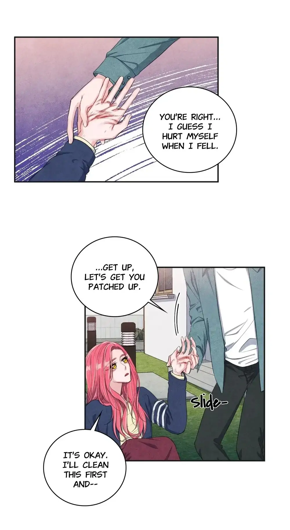 Backstage Kiss Scene chapter 8 page 5