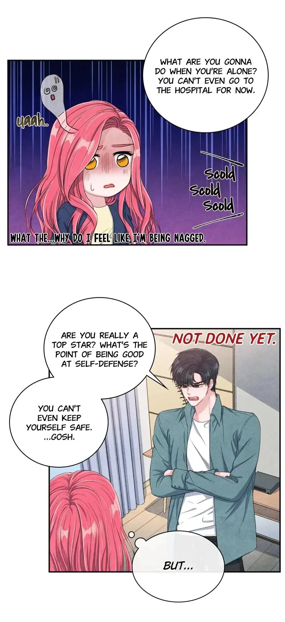 Backstage Kiss Scene chapter 8 page 14
