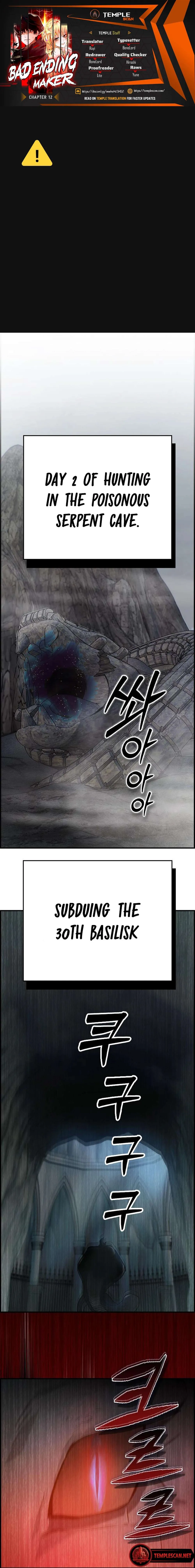 Bad Ending Maker chapter 12 page 1
