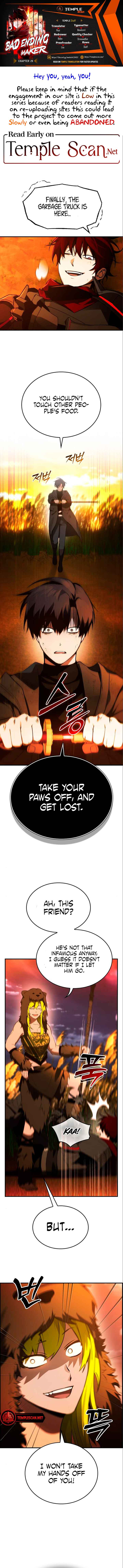 Bad Ending Maker chapter 29 page 1