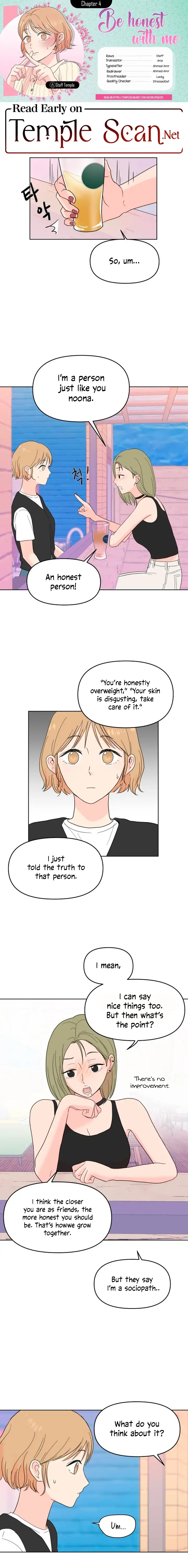 Be Honest With Me chapter 4 page 1
