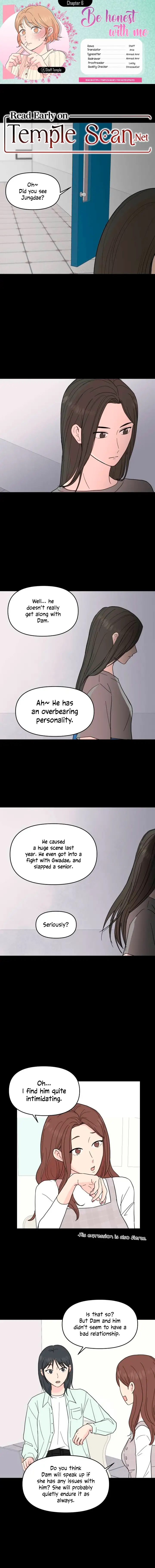 Be Honest With Me chapter 6 page 1