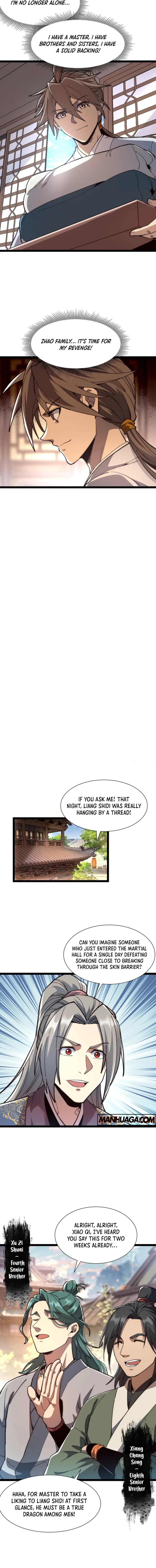 Becoming a God, Starting as water monkey chapter 16 page 3