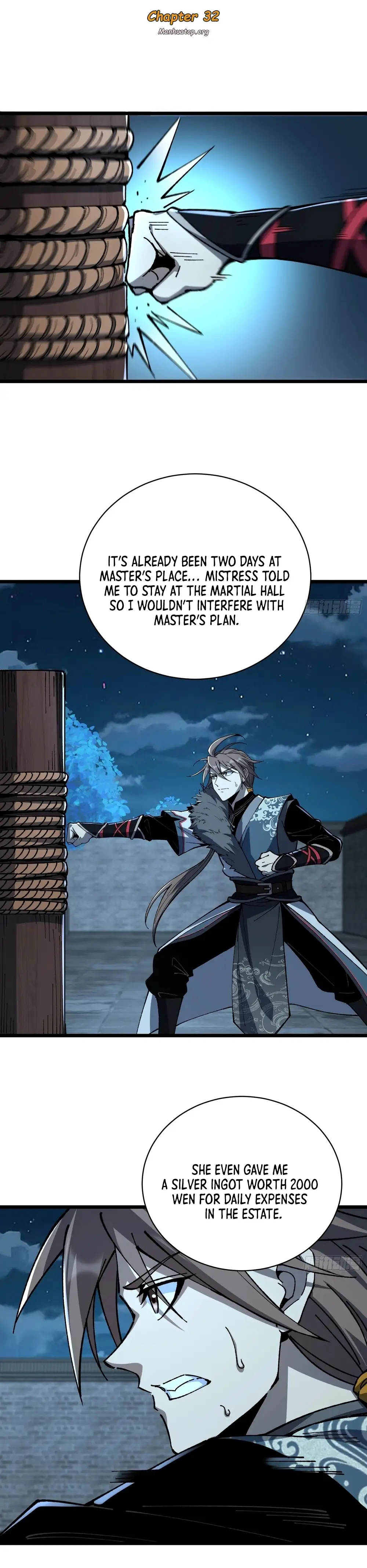Becoming a God, Starting as water monkey chapter 32 page 1