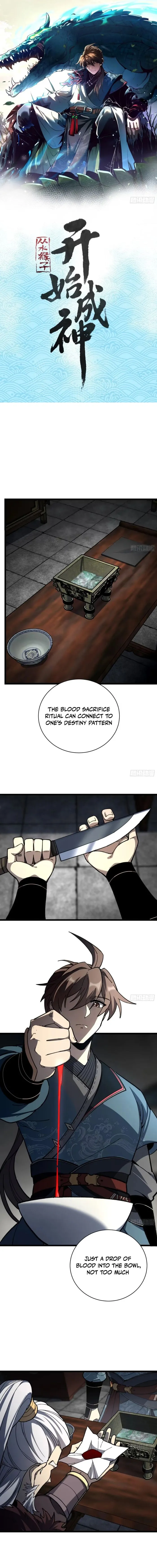 Becoming a God, Starting as water monkey chapter 54 page 1