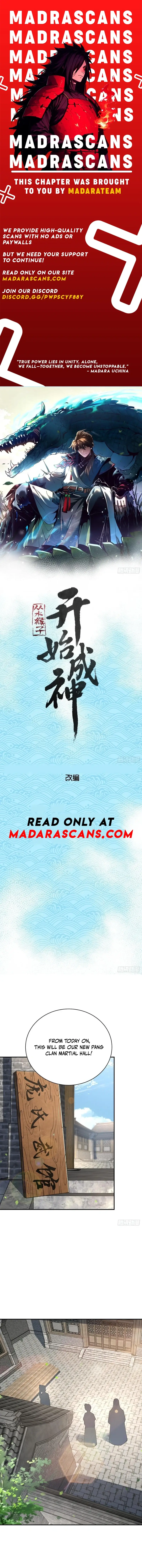 Becoming a God, Starting as water monkey chapter 56 page 1