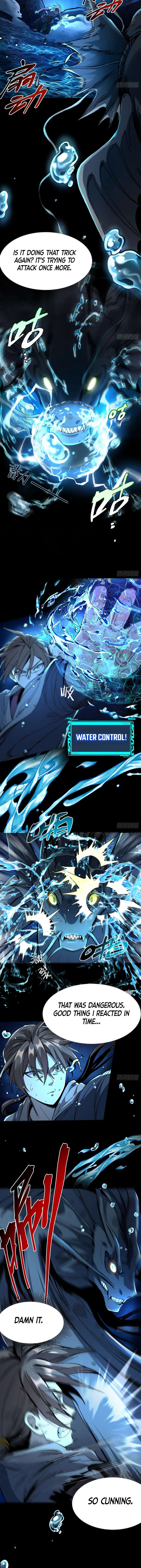 Becoming a God, Starting as water monkey chapter 7 page 3