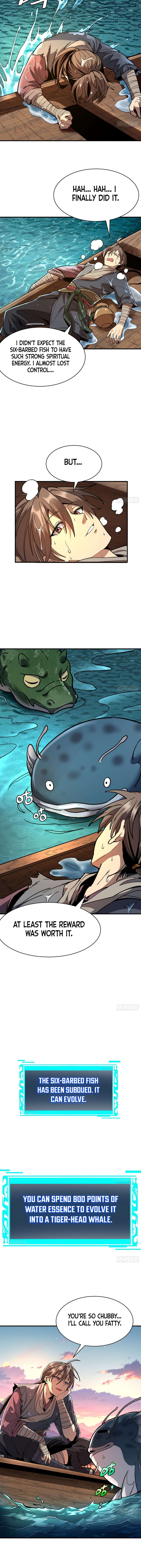 Becoming a God, Starting as water monkey chapter 7 page 7