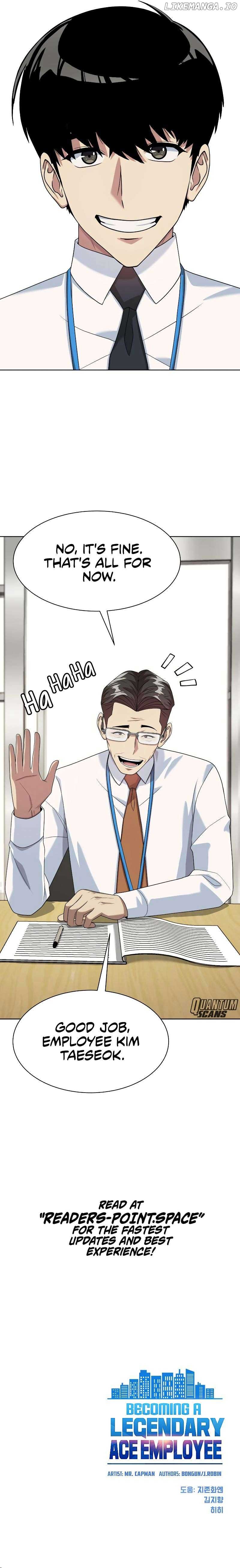 Becoming A Legendary Ace Employee chapter 34 page 9