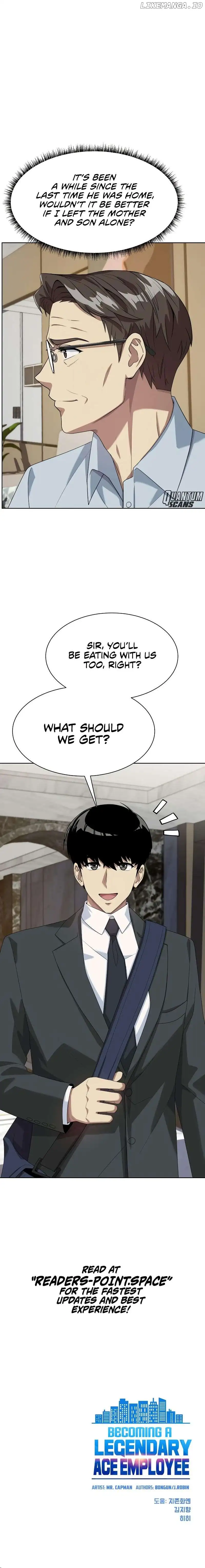 Becoming A Legendary Ace Employee chapter 43 page 9
