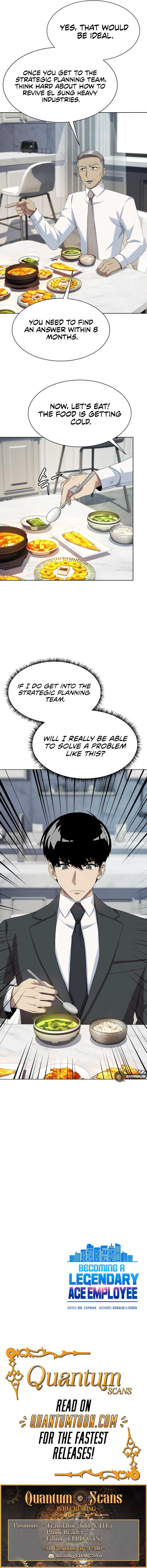 Becoming A Legendary Ace Employee chapter 86 page 9