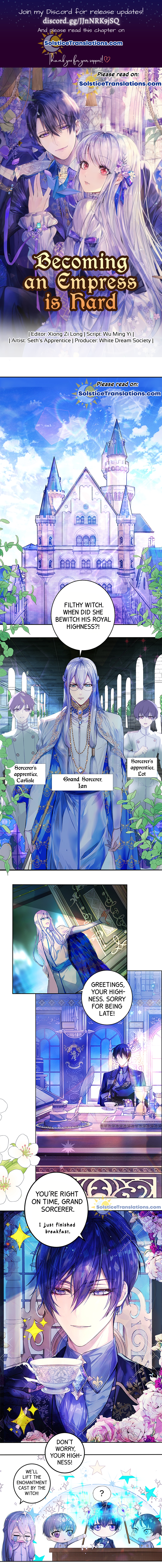 Becoming an Empress is Hard chapter 3 page 2