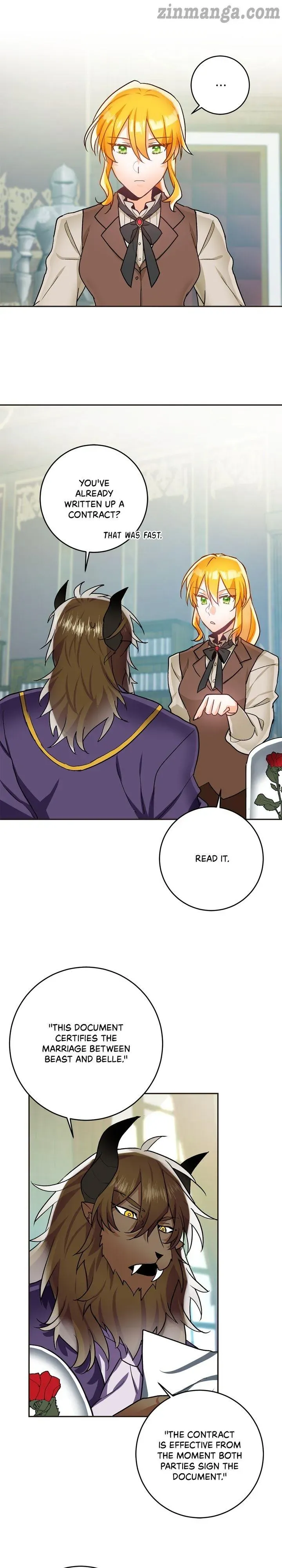 Belle and the Beast’s Labour Contract chapter 25 page 17
