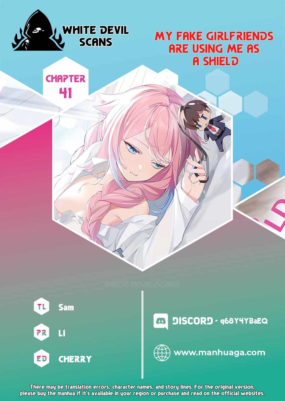 My Fake Girlfriends Are Using Me as a Shield chapter 41 page 1