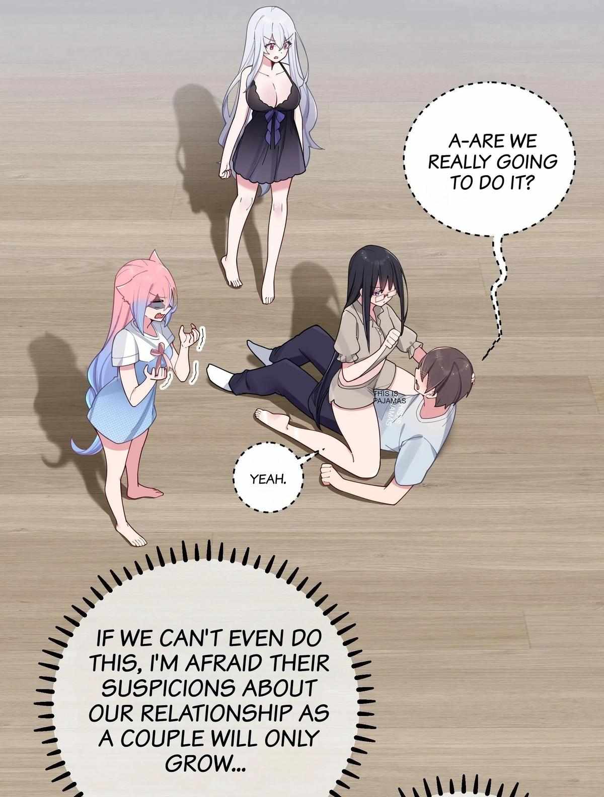 My Fake Girlfriends Are Using Me as a Shield chapter 64 page 46