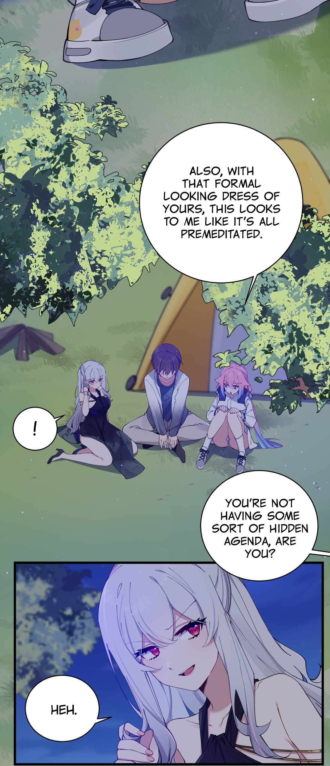 My Fake Girlfriends Are Using Me as a Shield chapter 74 page 3