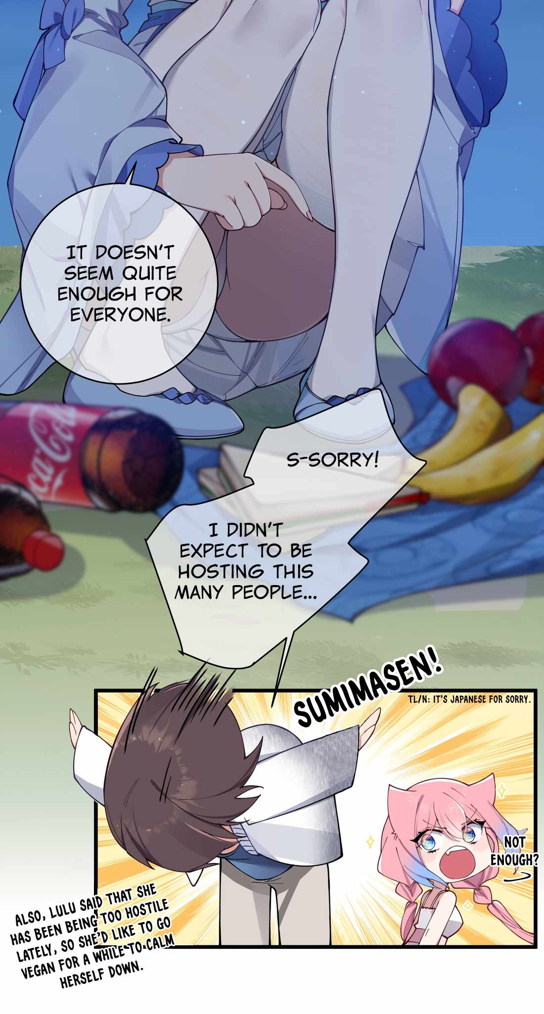 My Fake Girlfriends Are Using Me as a Shield chapter 75 page 22